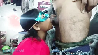 Indian Sister-In-Law Jerks Brother's Cock Until He Cums With Dirty Talk