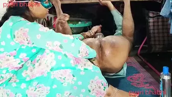 Desi Wife Stuffs Husband's Ass With Dildo, Fingers, And Beer Bottle