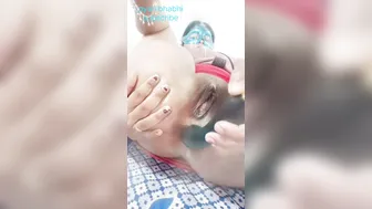 Desi Bhabhi Riding Massive Dildo In Her Ass Moaning In Pure Hindi Pleasure