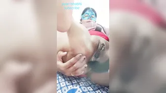 Desi Bhabhi Riding Massive Dildo In Her Ass Moaning In Pure Hindi Pleasure