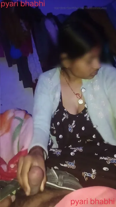 Indian Girl Jerking Him Off With Both Hands Whispering Dirty Hindi Words