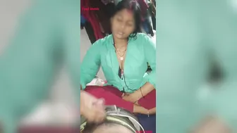 Neighbor's Girlfriend Sneaks Over At Night Jerking His Shaft Till He Cums