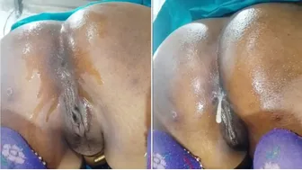 Indian Bhabhi Rides Huge Black Dick Bouncing Her Thick Ass On Camera