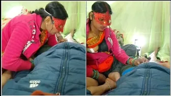 Desi Girl Eagerly Sucks Cock Until He Explodes In Her Hungry Mouth