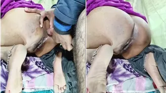 Indian Wife Takes Massive Black Cock Deep In Her Ass Moaning Wildly