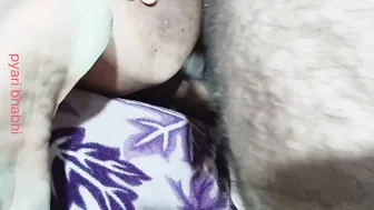 Desi Wife Bends Over Taking Massive Cock Deep In Her Tight Asshole