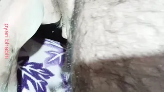 Desi Wife Bends Over Taking Massive Cock Deep In Her Tight Asshole