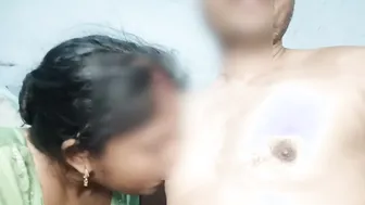 Desi Stepsister Found Him Alone Sucked His Dick Then Rode Him On The Couch