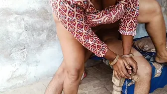 Aunty Riding His Shaft Hard After Inviting Him Over Alone