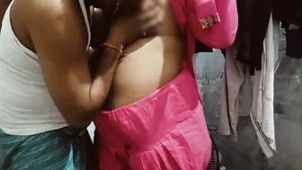 Indian Stepson Sucks His Stepmom's Huge Tits Before Pounding Her Hard