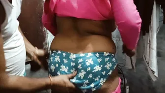 Indian Stepson Sucks His Stepmom's Huge Tits Before Pounding Her Hard