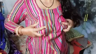 Stripped My Desi Wife Naked In Our Bedroom For Wild Afternoon Sex