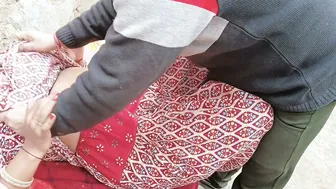 Village Maid With Big Tits Mounted Doggy Style In The Courtyard