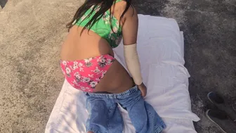 Desi Wife Getting Hammered At Pool While He Films And Shares Online