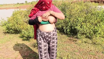 Village Wife Getting Drilled Outdoors In This Leaked Clip