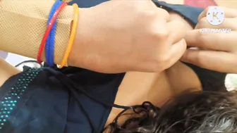 Indian Village Aunty Getting Railed By Her Younger Stepson On The Cot