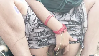 Indian Village Girl Getting Fucked Rough Outdoors By Her Boyfriend