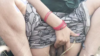 Indian Village Girl Getting Fucked Rough Outdoors By Her Boyfriend