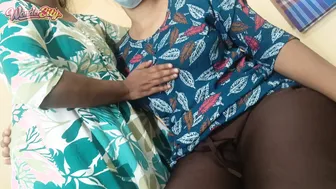 Tamil Lesbian Lovers Kiss And Grind Bodies Together In Bedroom Heat