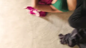 Indian Village Girl Spreads Legs For Contractor In Exchange For Work