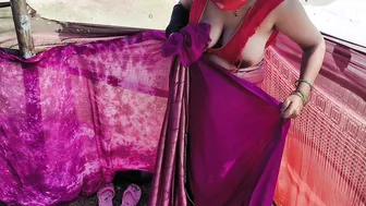 Indian Chachi's Big Tits Bounce As Nephew Fills Her In The Hut