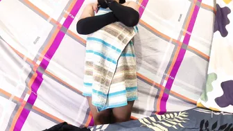 Desi Tenant Girl Riding Landlord's Thick Cock In Rough Apartment Sex