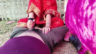 Village Aunty Bent Over Taking Her Stepson's Dick Deep In Her Cunt