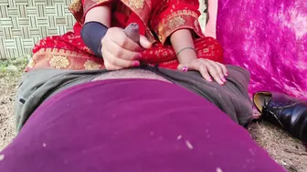 Village Aunty Bent Over Taking Her Stepson's Dick Deep In Her Cunt