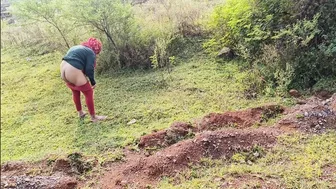 Indian Girlfriend Gets Pounded Rough By Boyfriend Deep In The Jungle
