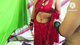 Chachi Caught Changing Saree Gets Bent Over And Fucked Hard Immediately