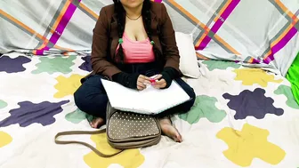 Innocent Indian Schoolgirl Bent Over Desk Getting Railed By Teacher