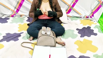 Innocent Indian Schoolgirl Bent Over Desk Getting Railed By Teacher