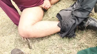 Desi Girlfriend Fucked Rough In The Jungle By Her Boyfriend During Picnic