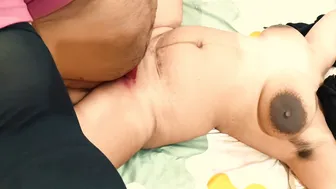 Indian Aunty Bouncing On Her Boyfriend's Hard Cock Moaning In Hindi