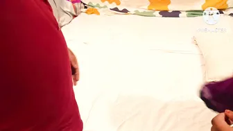 Tamil Aunty Spread Wide By Tailor During Blouse Fitting Session