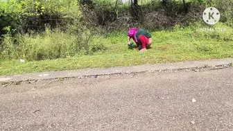 Scared Desi Girl Fucked Quick Outdoors Before Someone Catches Them