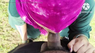 Scared Desi Girl Fucked Quick Outdoors Before Someone Catches Them