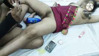 Indian Girl Stuffs Banana And Bottle Deep Inside Her Wet Chut