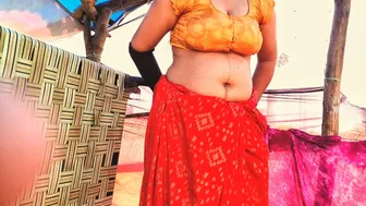 Village Aunty Moans Loud As Stepson Pounds Her In The Afternoon