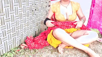 Village Aunty Moans Loud As Stepson Pounds Her In The Afternoon