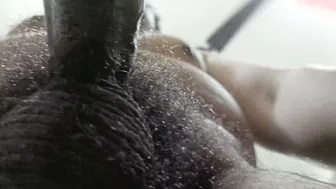 Indian Beauty Worships His Big Black Lund Giving Sloppy Wet Blowjob At Home