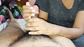 Indian Wife Calms Her Angry Husband With An Oily Sensual Massage Session