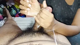 Indian Wife Calms Her Angry Husband With An Oily Sensual Massage Session