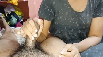 Indian Wife Calms Her Angry Husband With An Oily Sensual Massage Session