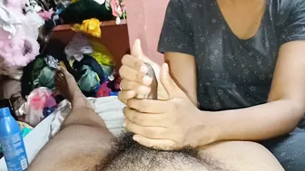 Indian Wife Calms Her Angry Husband With An Oily Sensual Massage Session