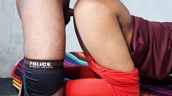 Desi Girlfriend Gets Mad Seeing His Huge Cock Then Begs To Ride It