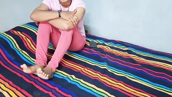 Indian Stepsister Caught Riding Stepbrother When Stepmom Walks In