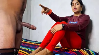 Indian Girlfriend Rides Her Boyfriend's Huge Cock After Getting Angry