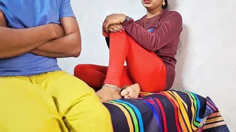 Indian Girlfriend Rides Her Boyfriend's Huge Cock After Getting Angry