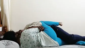 Desi Neighbor Secretly Fucks Her For The First Time In Her Bedroom